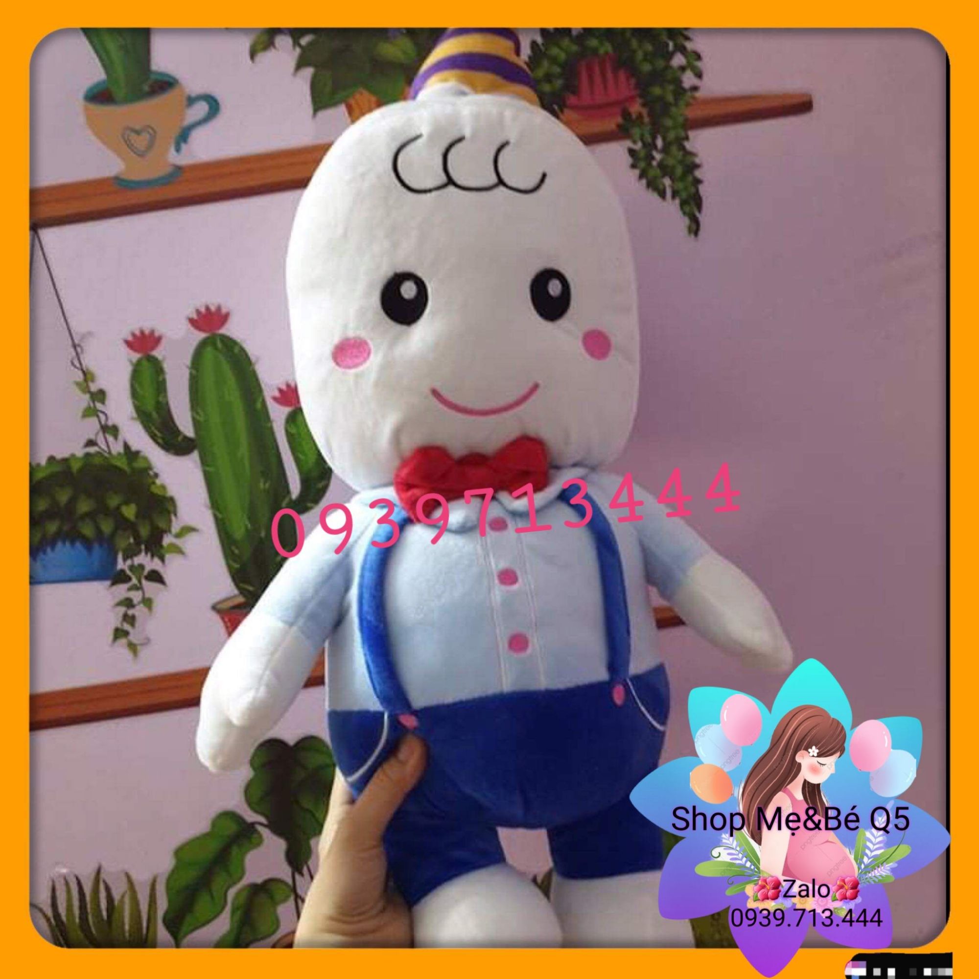 Thú bông bobby chan size to quà tặng từ bobby