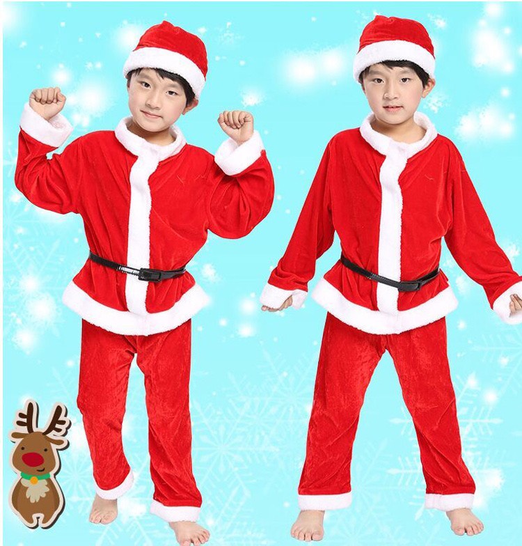 Quần áo ông già noel bé trai, bộ đồ hóa trang giáng sinh cho bé, hàng loại 1 đẹp