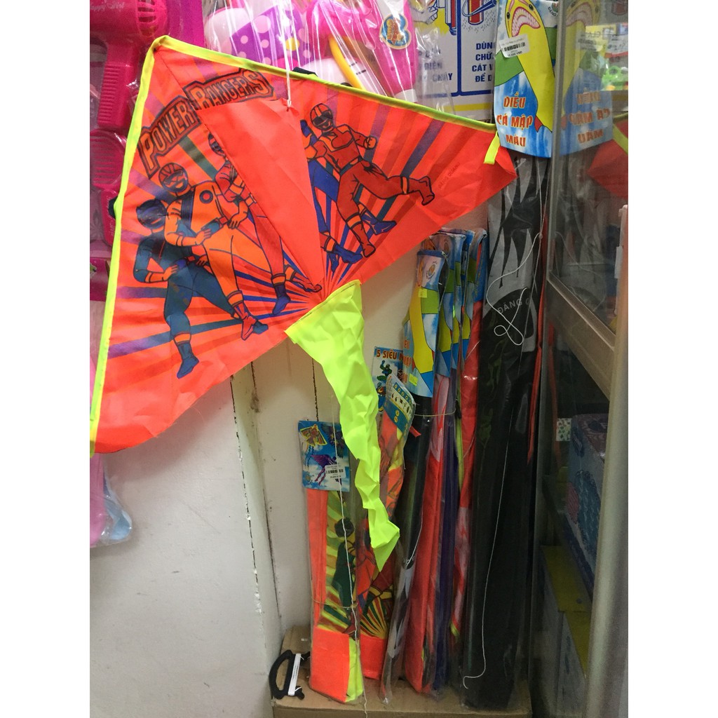 DIỀU HÌNH SIÊU NHÂN + TẶNG 1 CUỘN DÂY DIỀU DÀI 30M