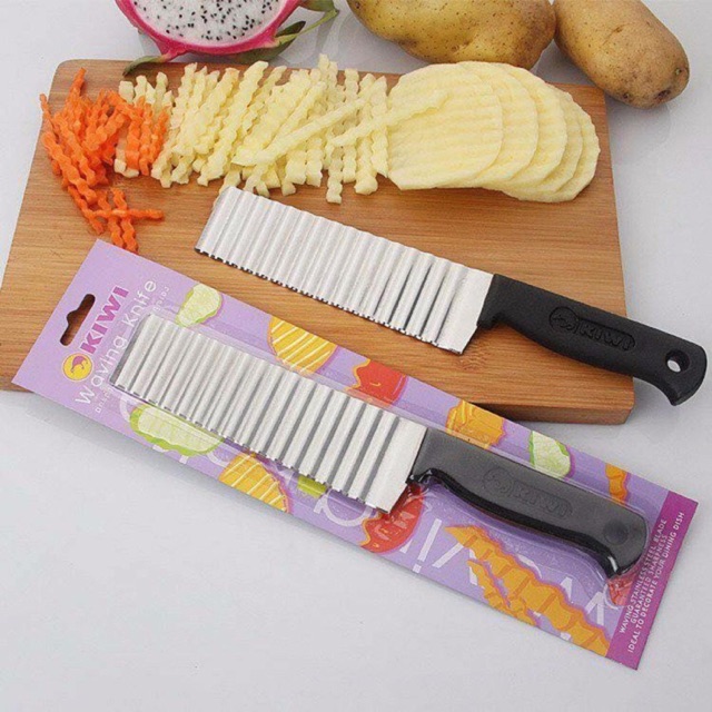 Dao cắt rau củ lượn sóng. Dao thái lượn sóng tạo hình rau củ