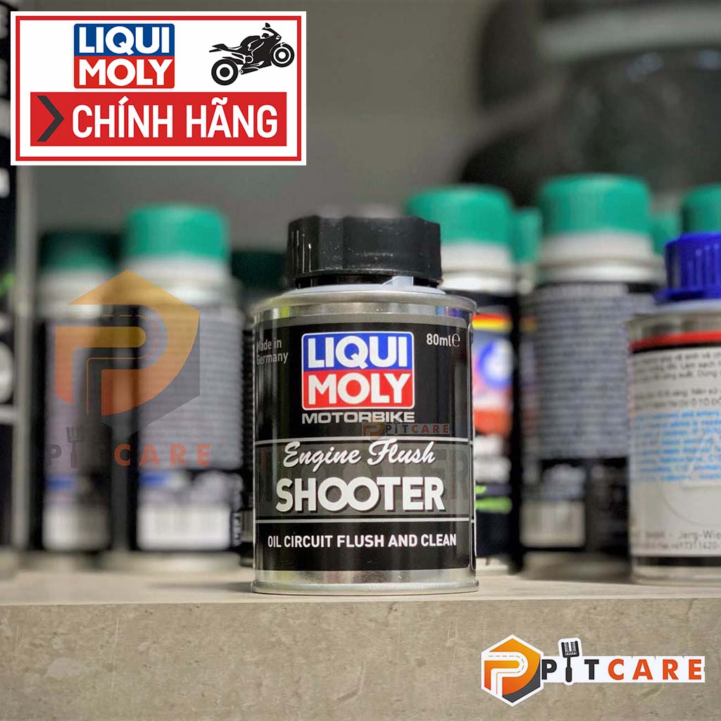 Súc rửa động cơ xe liqui moly engine flush shooter 20597 80ml làm sạch động cơ toàn diện