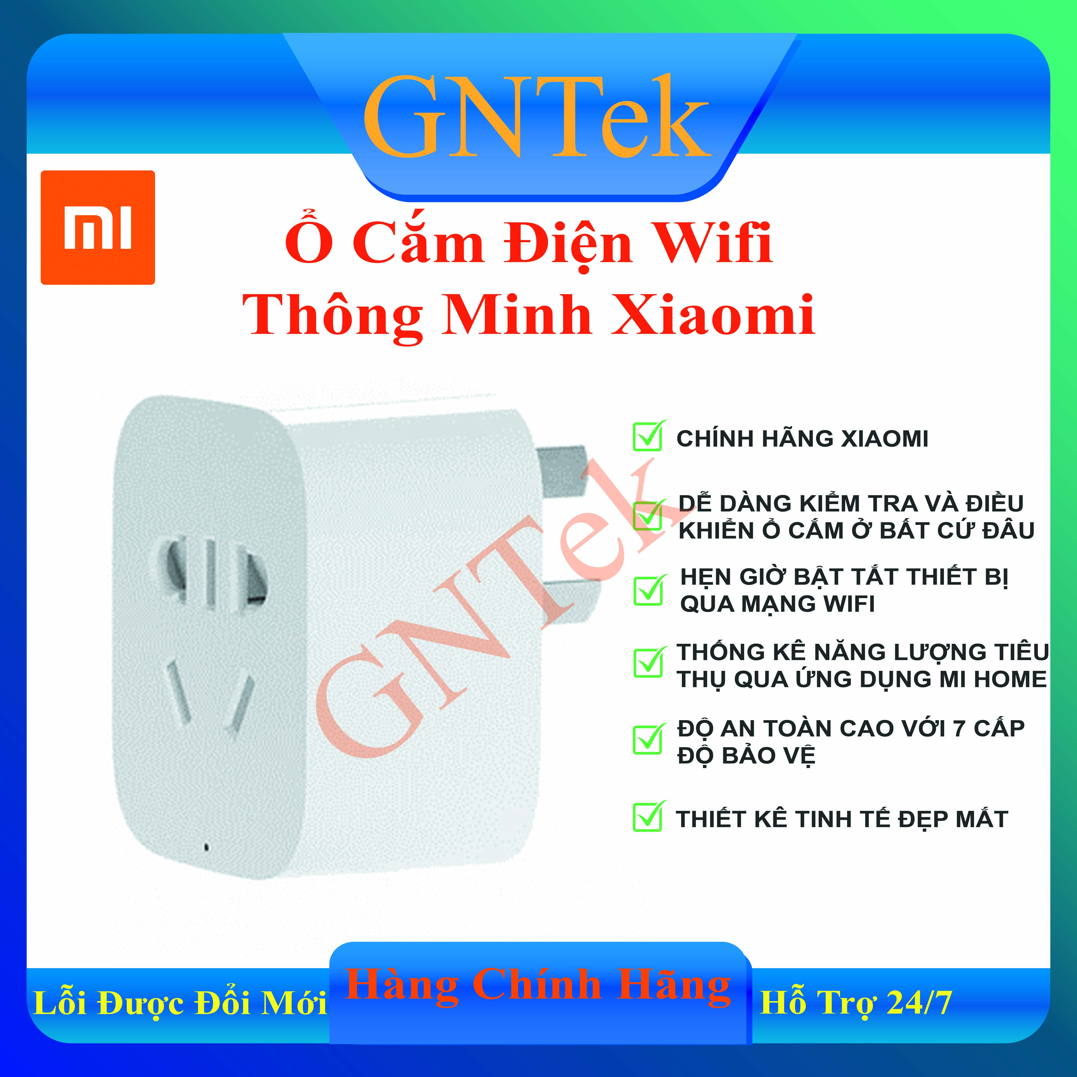 [Miễn phí Ship] Ổ cắm wifi Xiaomi Mi Smart Socket ổ cắm thông minh điều khiển từ xa quá wifi công tắc điều khiển từ xa hẹn giờ bật tắt thiết bị điện qua wifi/3G/4G công tắc hẹn giờ, ổ cắm hẹn giờ, công tắc điện thông minh