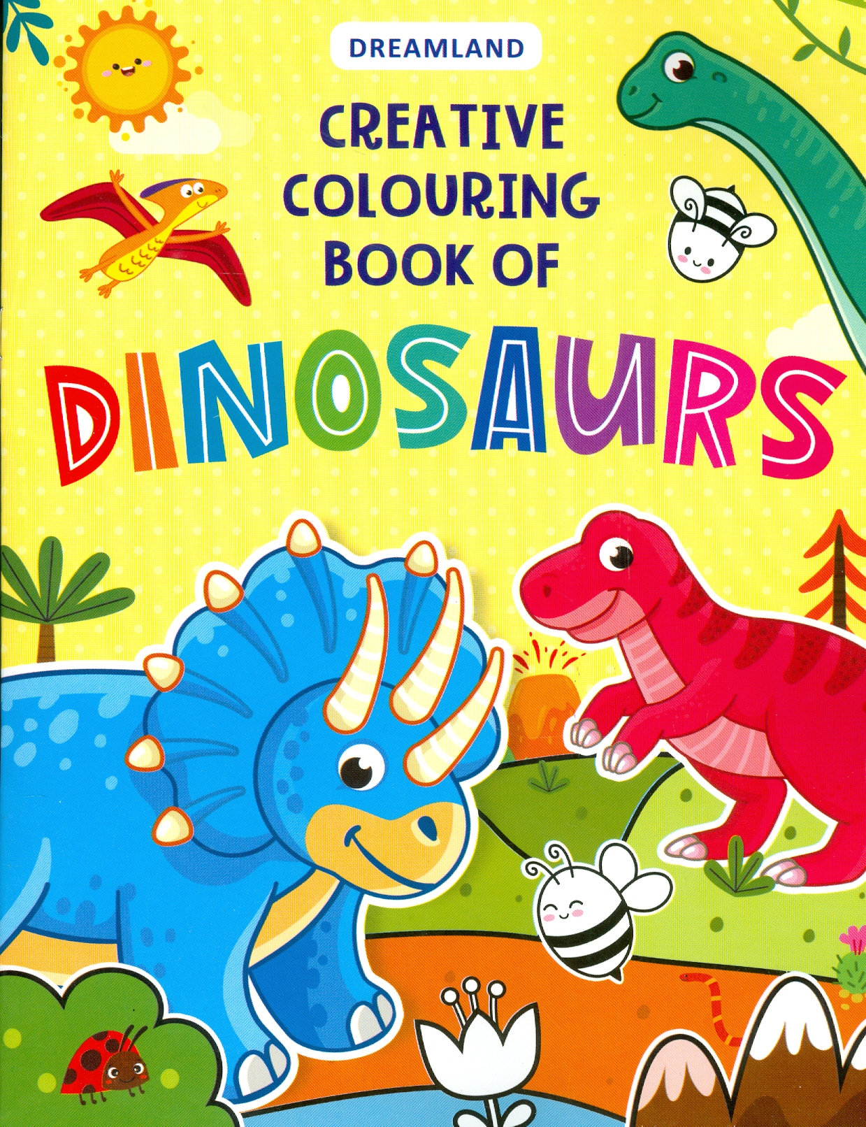 Creative Colouring Book Of Dinosaurs