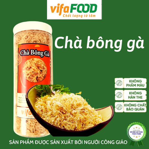 Chà bông gà , ruốc gà , bổ khí huyết
