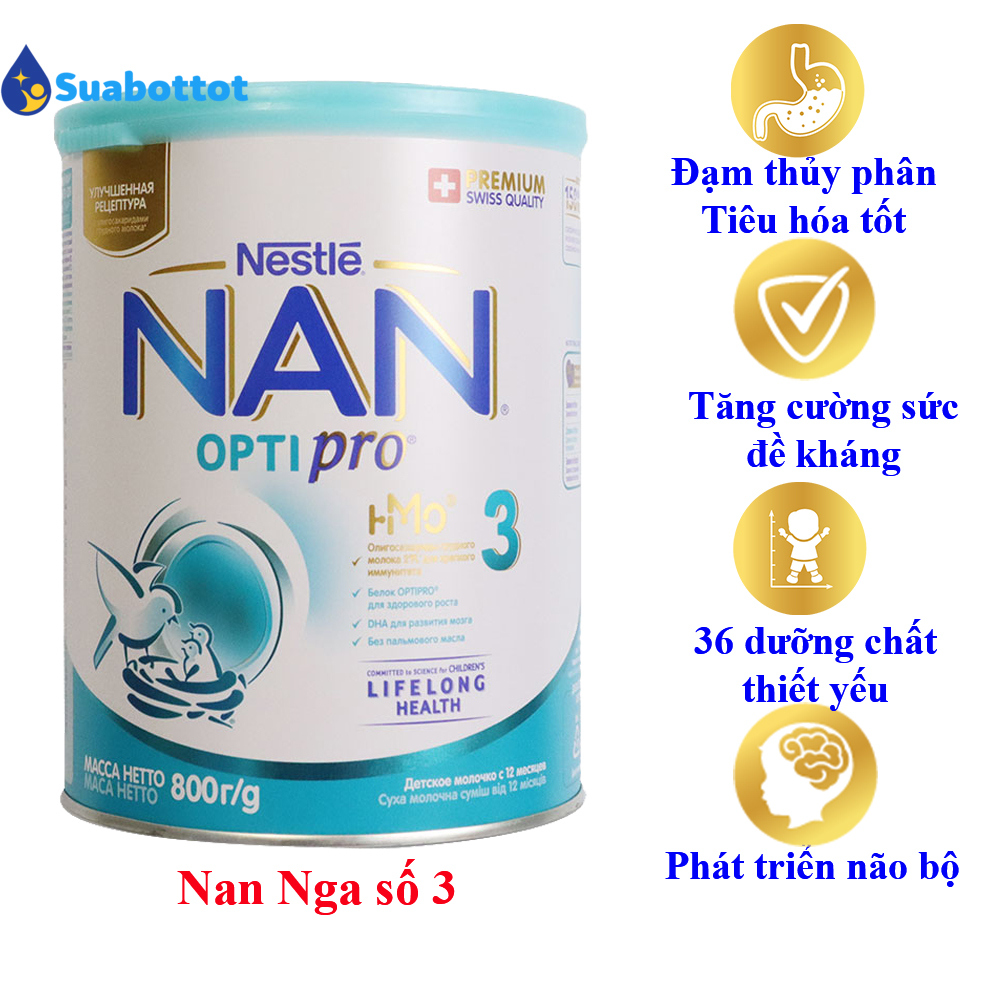 Sữa nan nga số 3 800g
