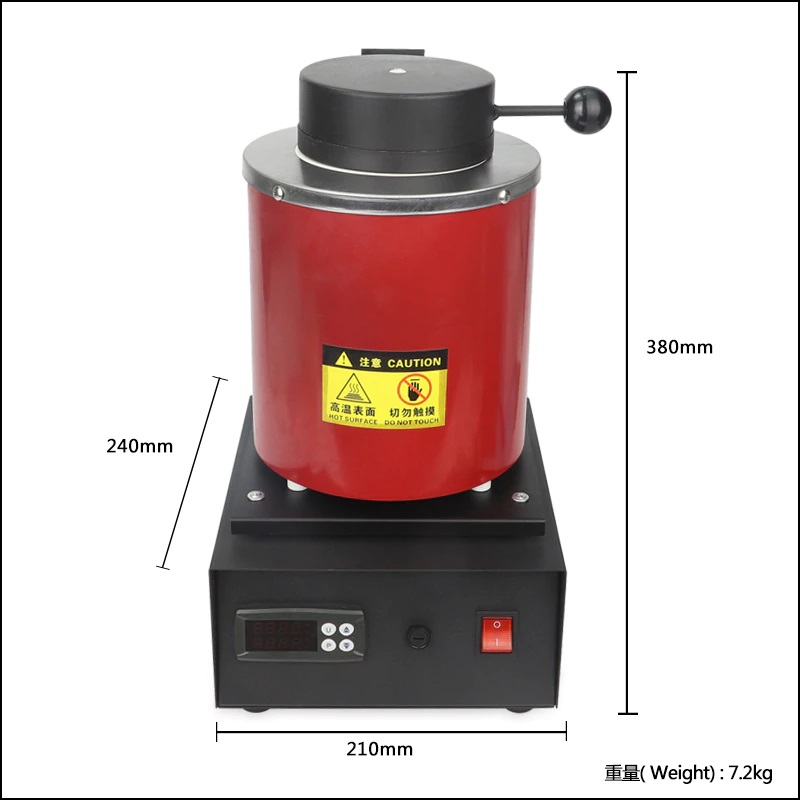 Lò nung kim loại ( tặng phụ kiện đi kèm đôi găng cách nhiệt , kìm gắp nồi )