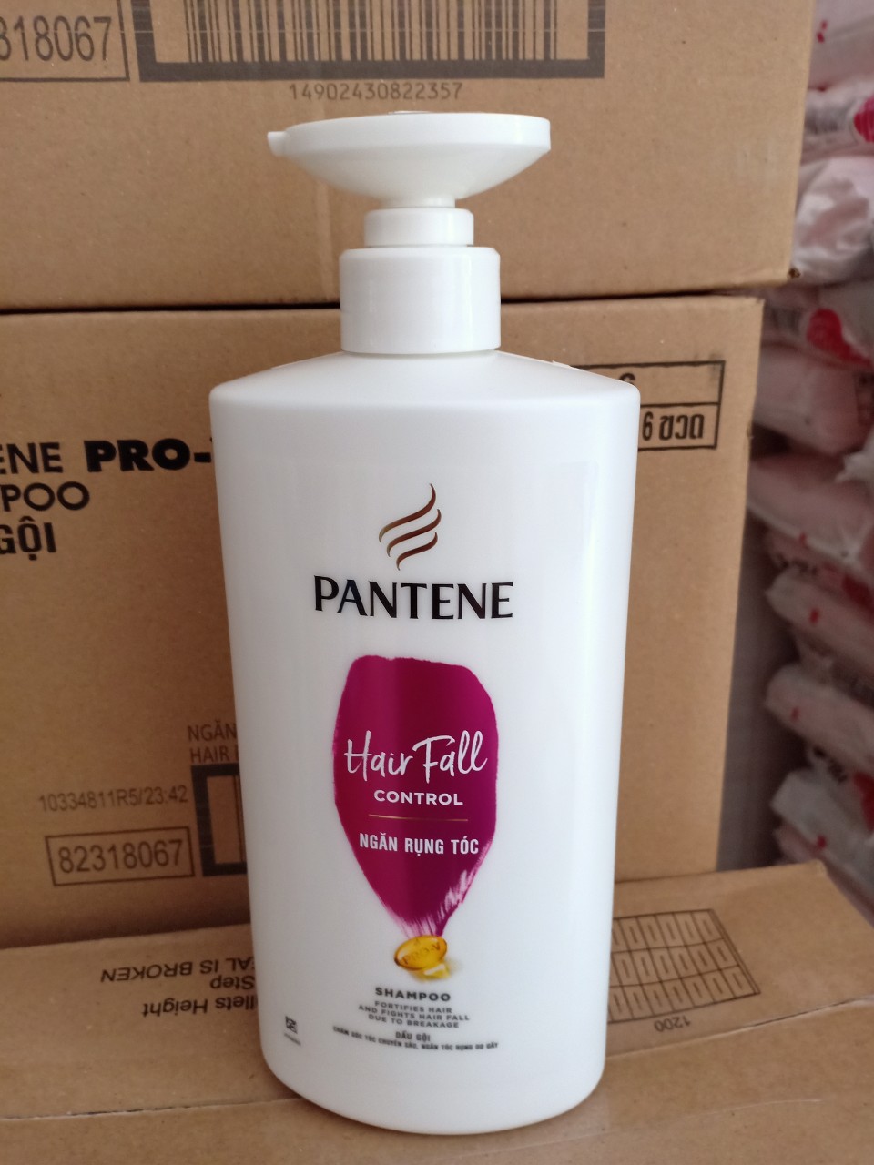 Combo 1 chai dầu gội pantene ngăn rụng tóc 650ml -mẫu mới 2021+ dầu xả pantene ngăn rụng tóc 300g - combogoixapan650