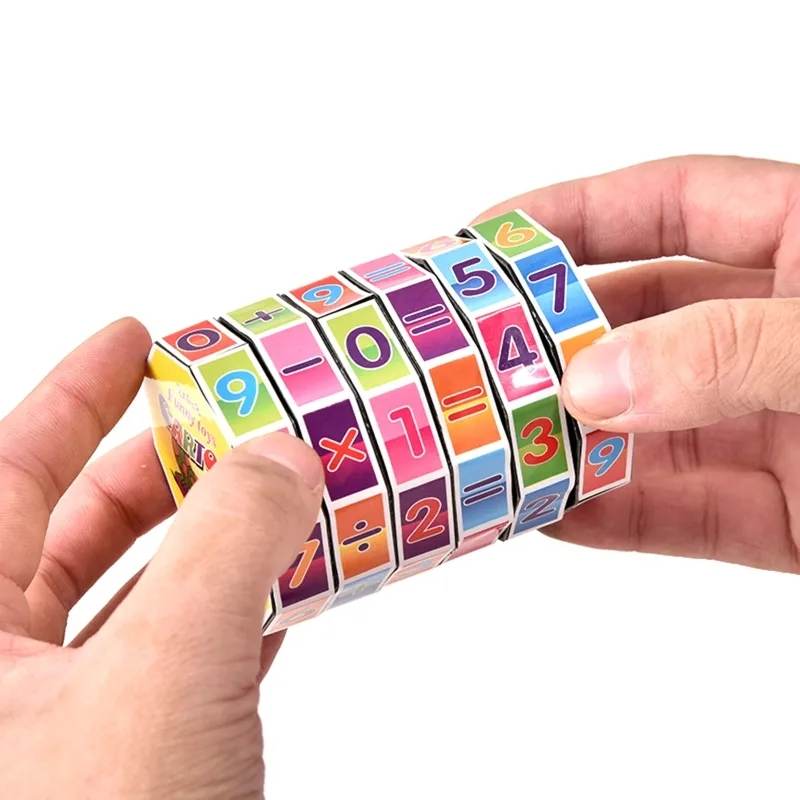Đồ chơi trụ con xoay rubik toán học đồ chơi rubik toán học cho bé