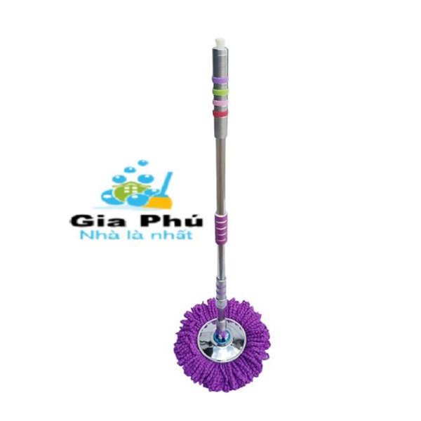 Cây lau nhà 360 độ Thái Lan cao cấp TL - 68 Gia Phú ( có mút đệm tay - móc treo tiện dụng )