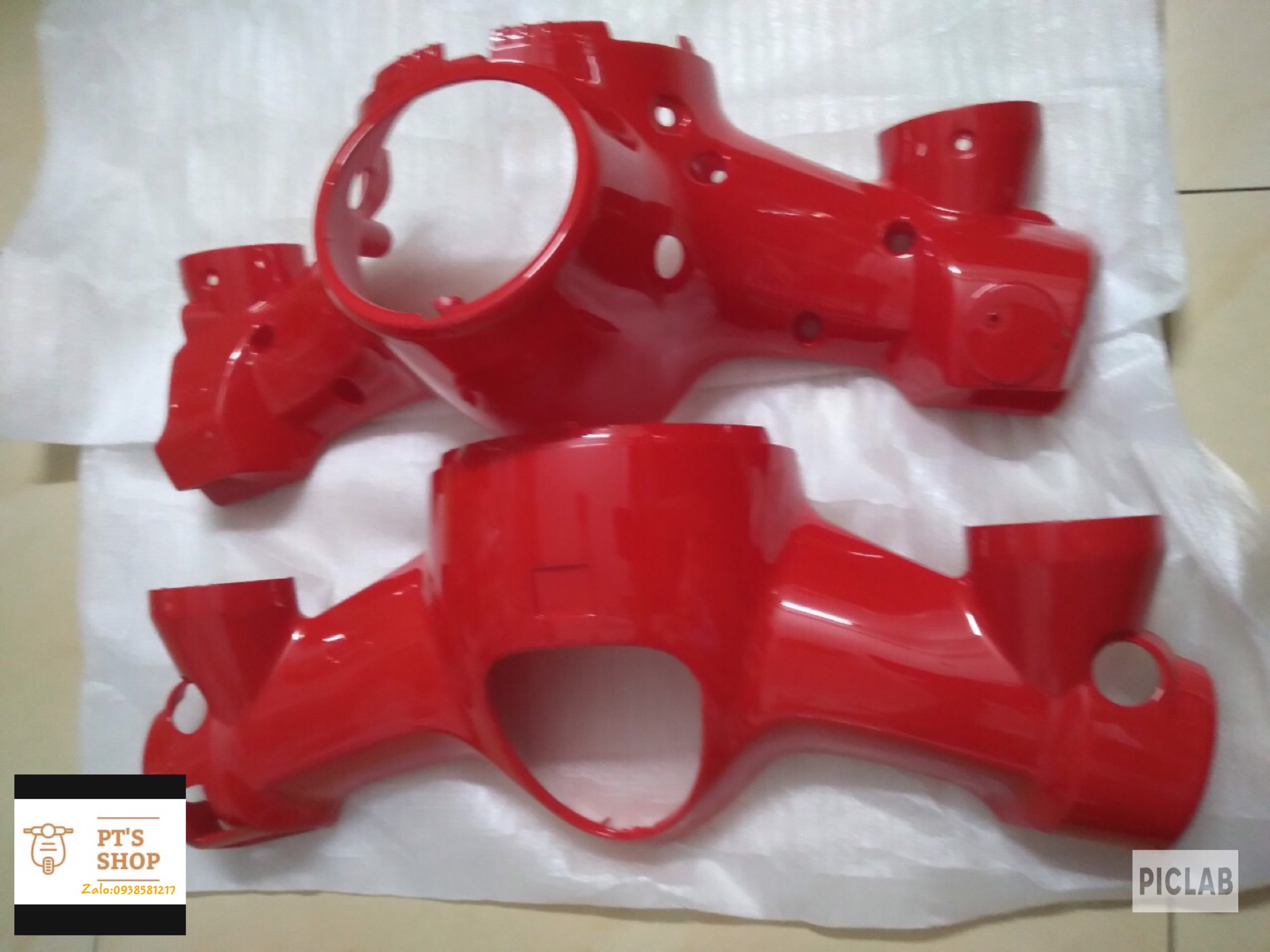 [HCM]ỐP ĐẦU ĐÈN (Trên+dưới)Trọn bộ CÚP 81 ĐỜI MỚI MÀU ĐỎ