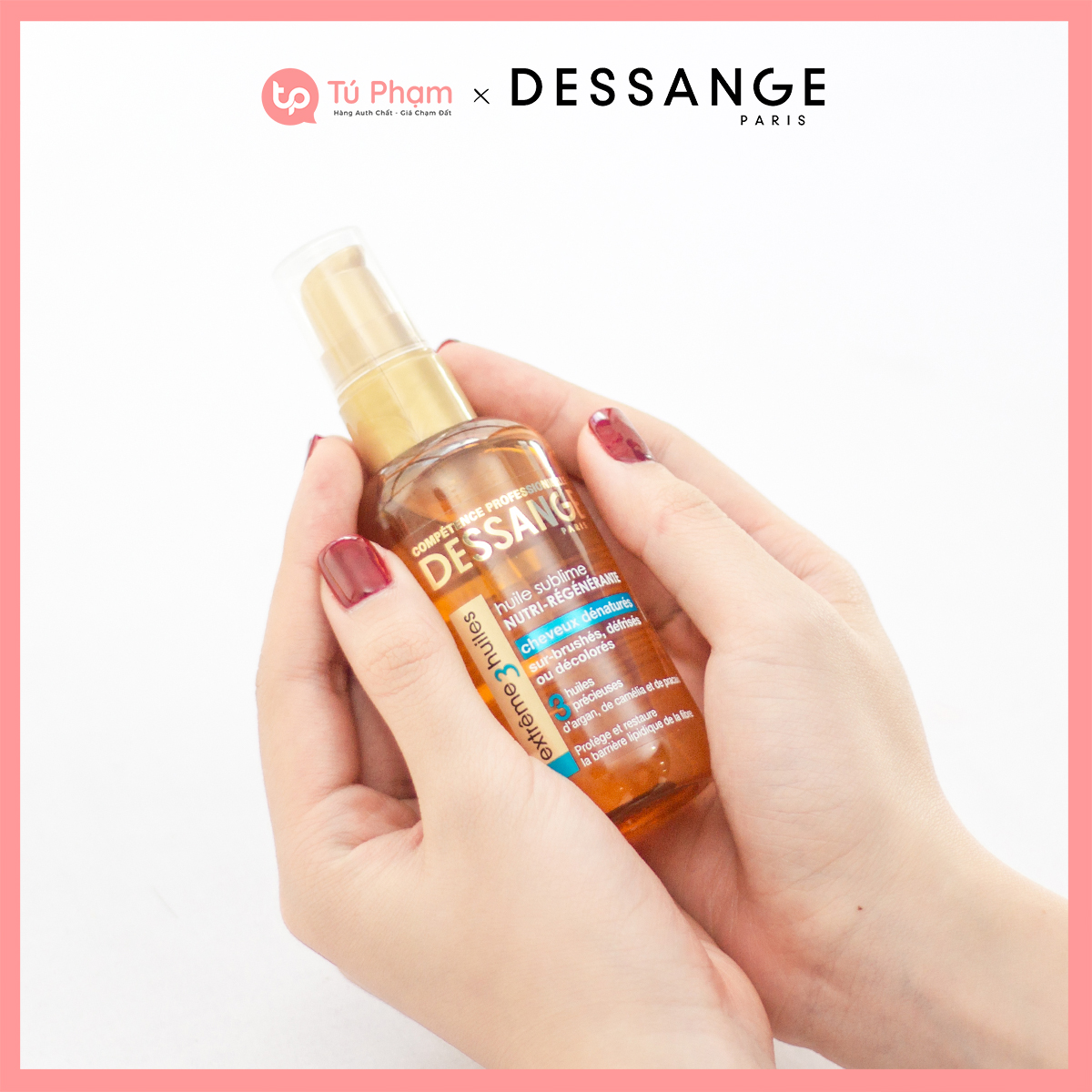 Dầu Dưỡng Tóc Dessange Extreme 3 Huiles 100ml