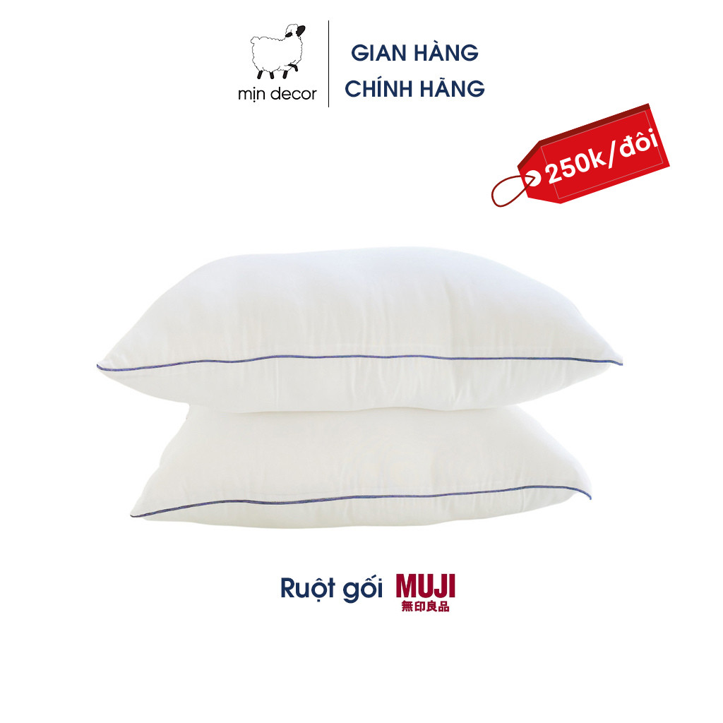 Ruột Gối Bông MUJI Nhật Bản