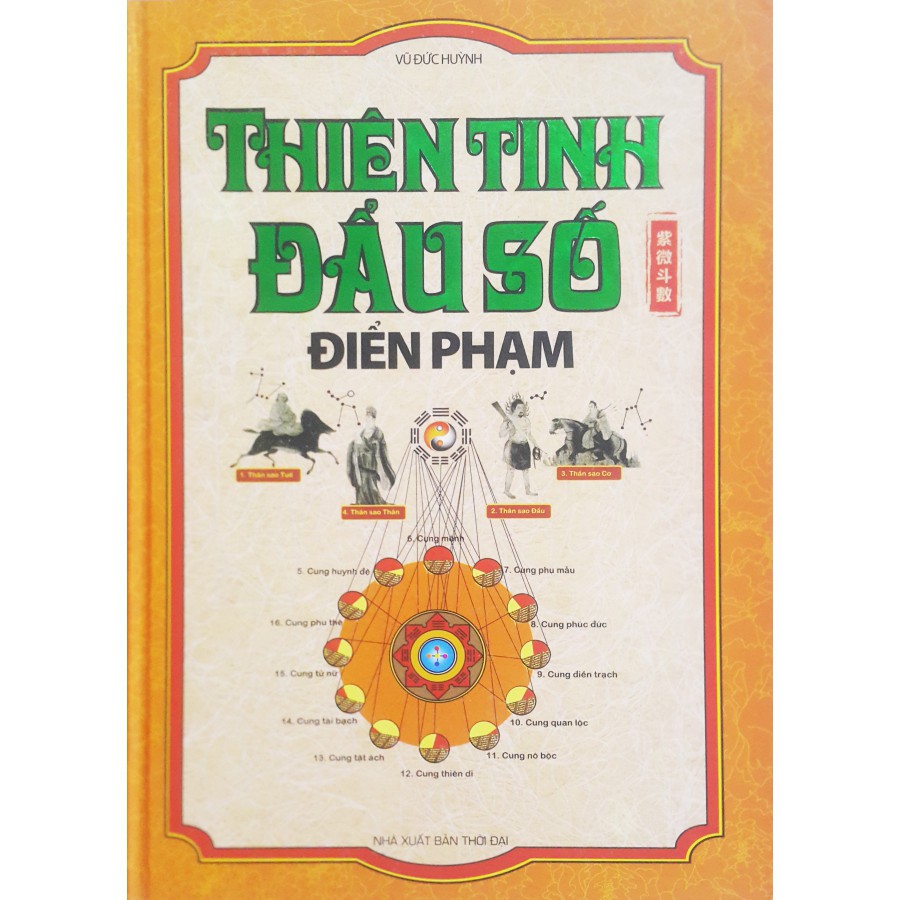 Nguyetlinhbook Sách - Thiên Tinh Đẩu Số Điển Phạm .