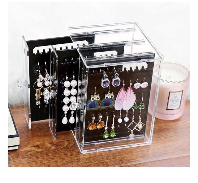 Tủ đựng bông tai treo khuyên tai mini.