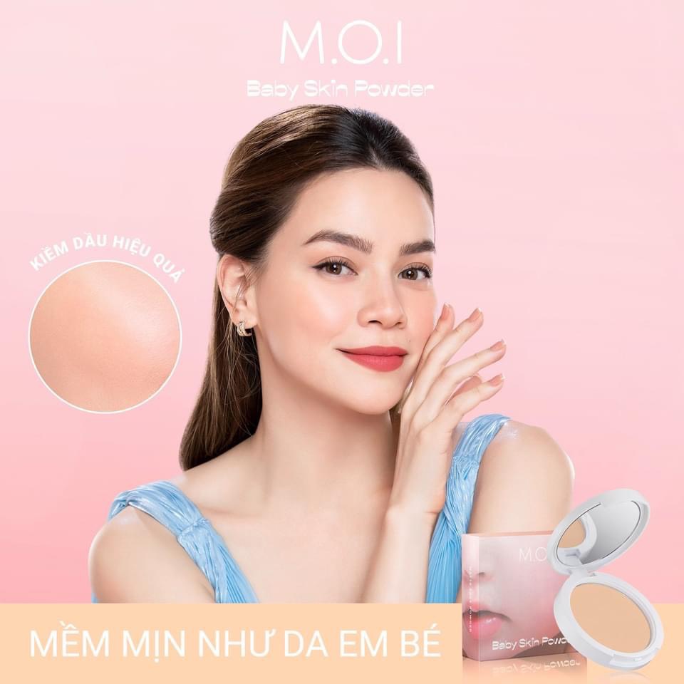 Phấn phủ kiềm dầu - Hồ Ngọc Hà - MOIcosmetics