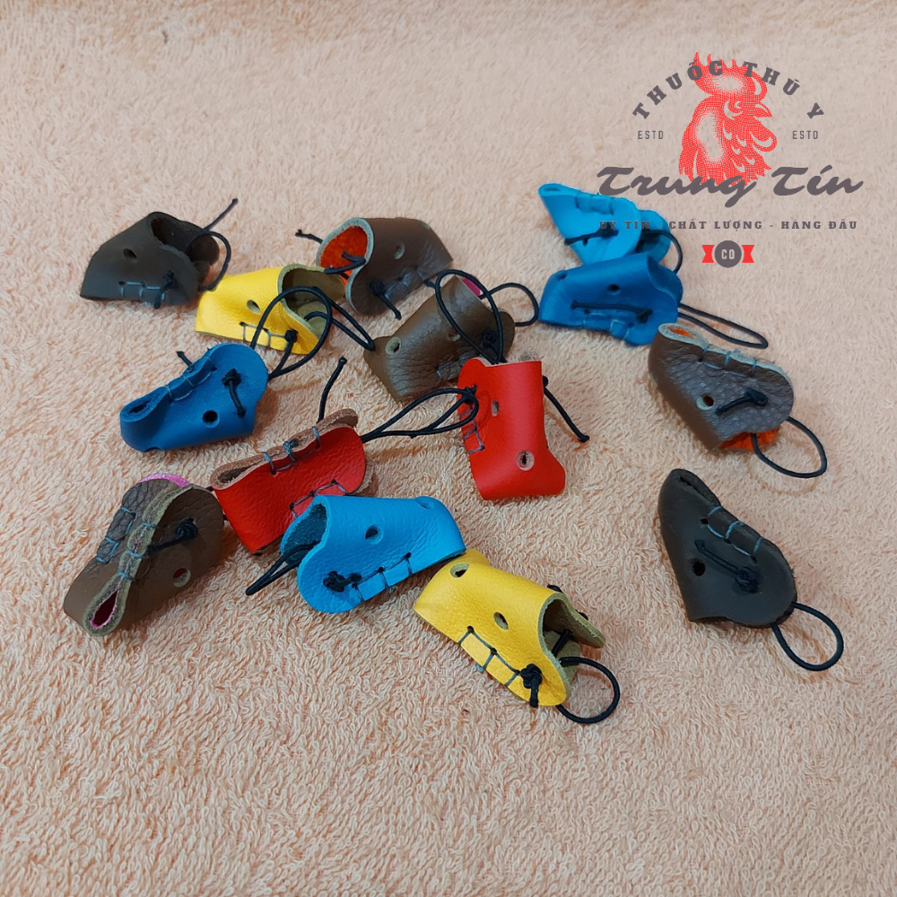 COMBO 2 CÁI - bịt mỏ gà - chất liệu da dầy , dành cho gà đá giá rẻ , uy tín như hình