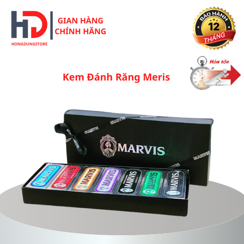 Kem đánh răng Marvis nhập khẩu Ý đủ mùi hương