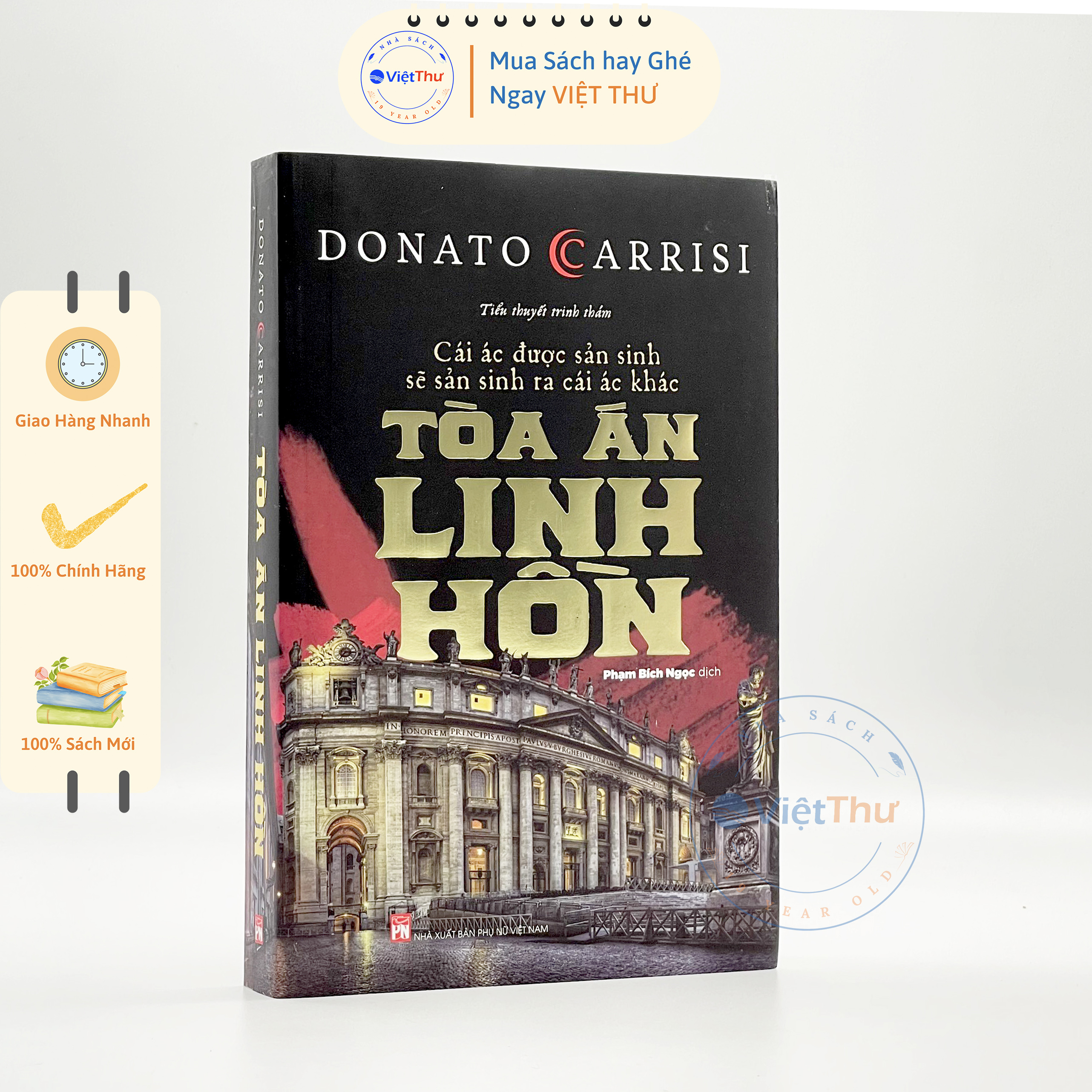 Sách - trinh thám tiểu thuyết - tòa án linh hồn - donato carrisi