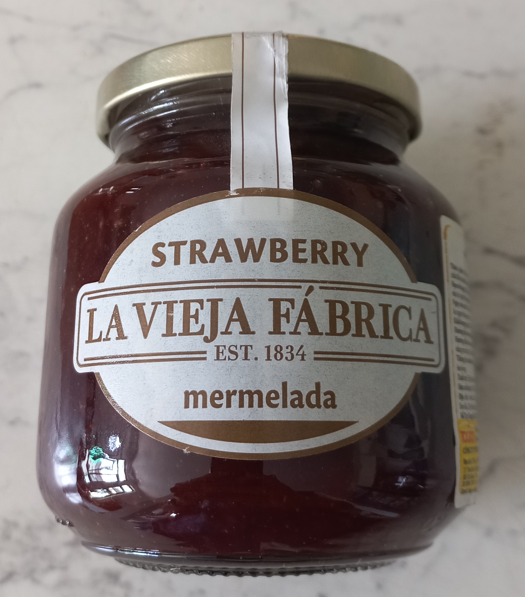 La vieja Fabrica Mứt dâu. Strawberry Mermelada 350g. Best before : 09/2026