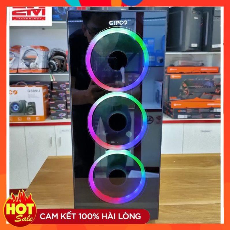 Tặng kèm 3 fan LED vỏ cây pc gaming gipco mã 5986lh cực chất! cam kết hàng đúng mô tả chất lượng đảm bảo an toàn đến sức khỏe người sử dụng đa dạng mẫu mã màu sắc kích cỡ