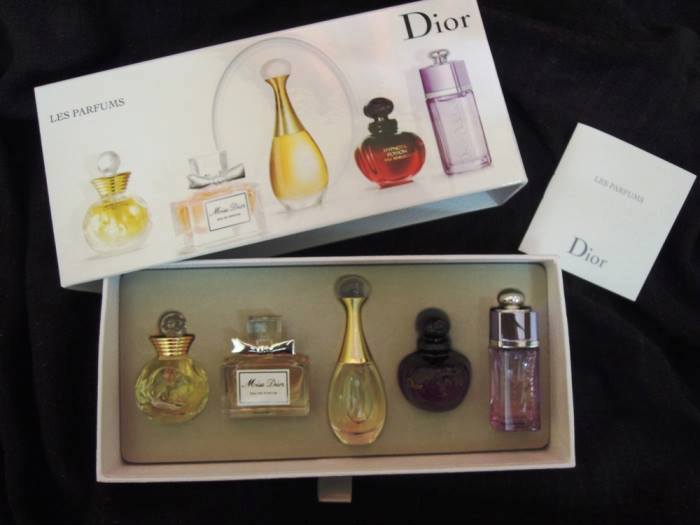 Sét bộ 5 chai nước hoa Dior sang trọng