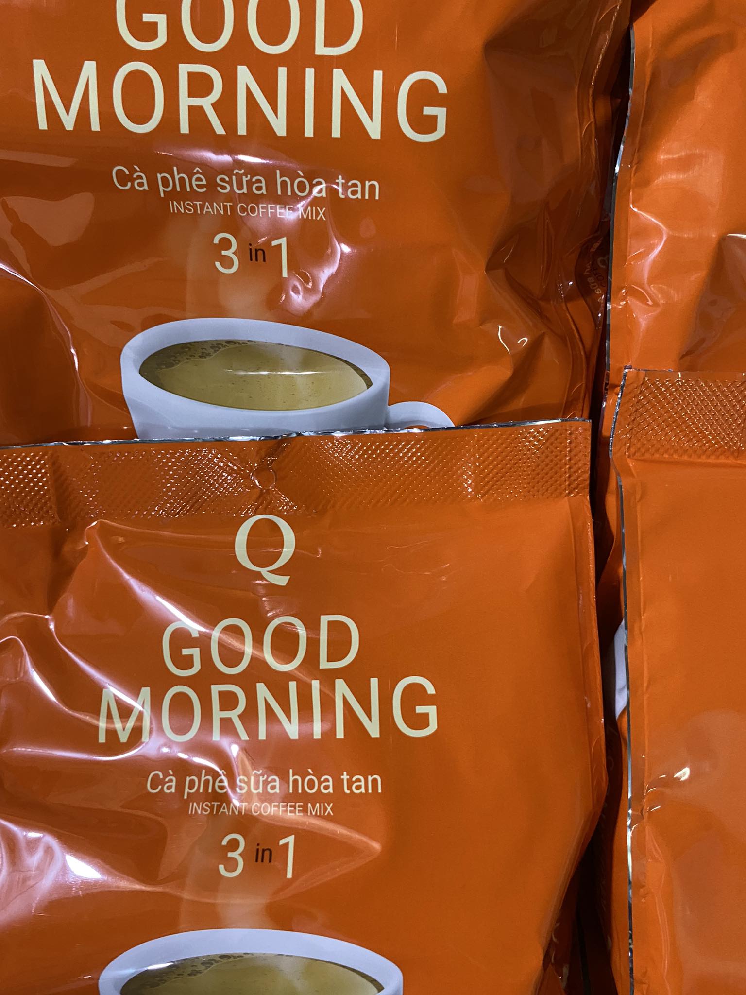 Cà phê sữa Trần Quang Good Morning 480g - 960g 24 gói x20g