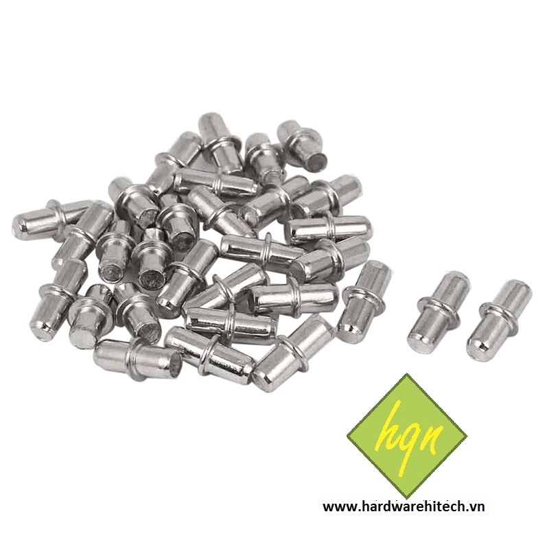 Chốt sắt đỡ kệ 5mm / chốt đợt 5x17/ trục sắt đỡ kệ 5 ly