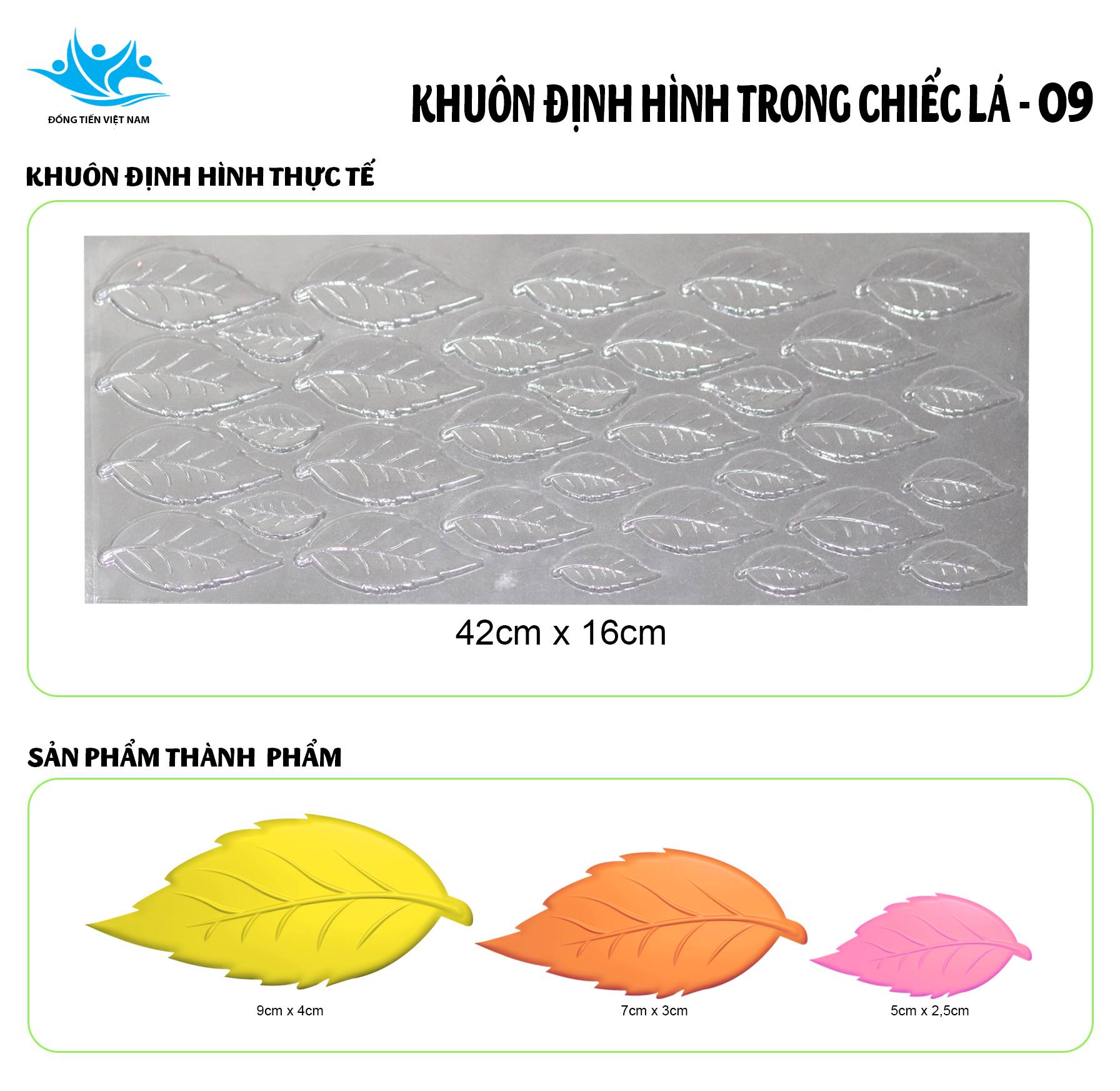 KHUÔN ĐỔ SOCOLA NHIỀU LẦN (chiếc lá, ngôi sao, hình thoi, hình vuông răng cưa)