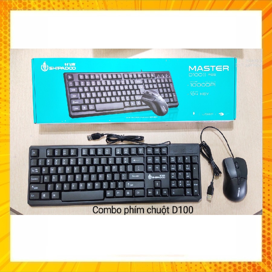 D100 keyboard mouse combo