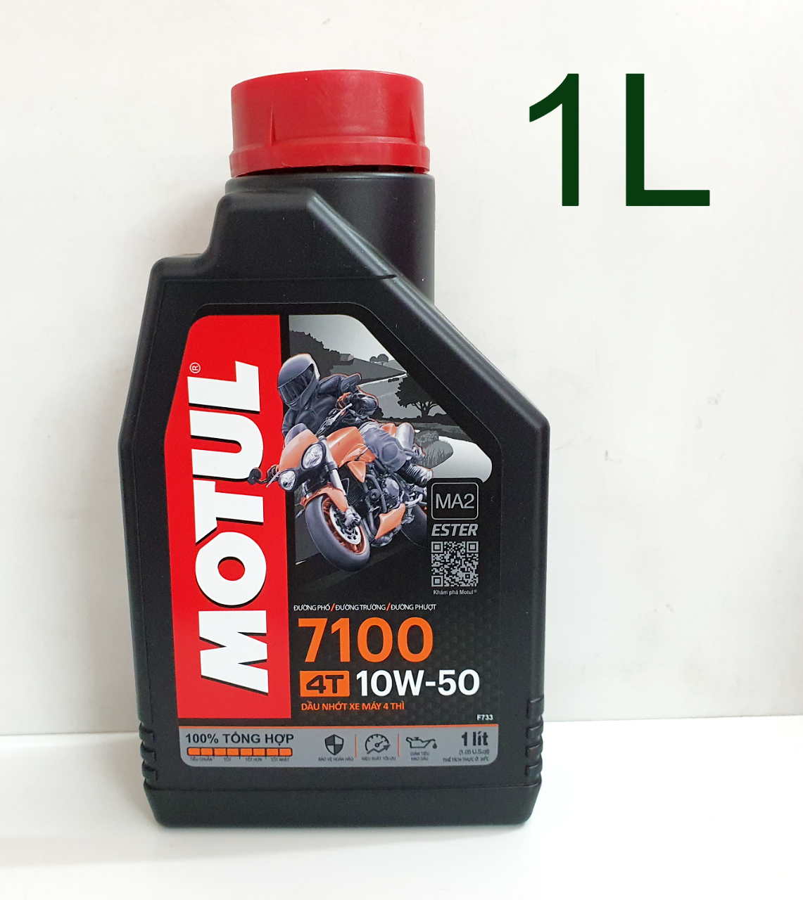 [HCM]Dầunhớt tổng hợp cao cấp Motul 7100 10W50 1L sản phẩm chất lượng an toàn hiệu quả và thân thiện với môi trường