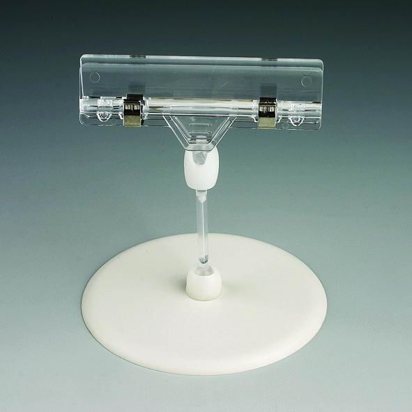 Kẹp nhựa quảng cáo, Wobbler để bàn kẹp giá, kẹp bảng sale, bảng quảng cáo P 4014