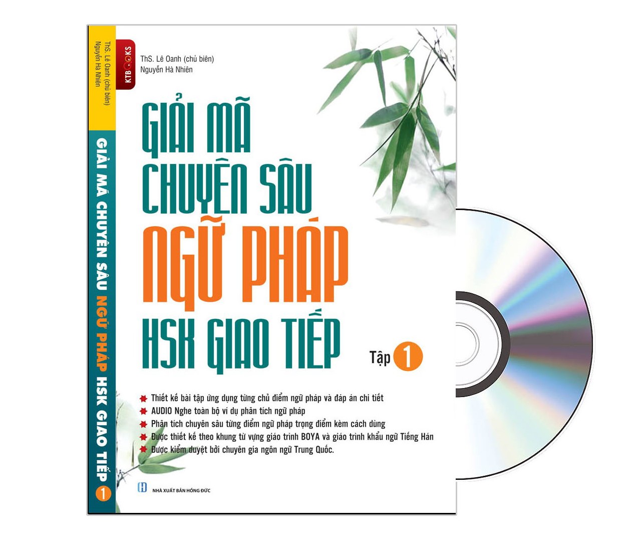SÁCH - GIẢ MÃ CHUYÊN SÂU NGỮ PHÁP HSK GIAO TIẾP TẬP 1( phân tích 100 chủ điểm NGỮ PHÁP SƠ - TRUNG CẤP+ AUDIO NGHE)+DVD quà tặng