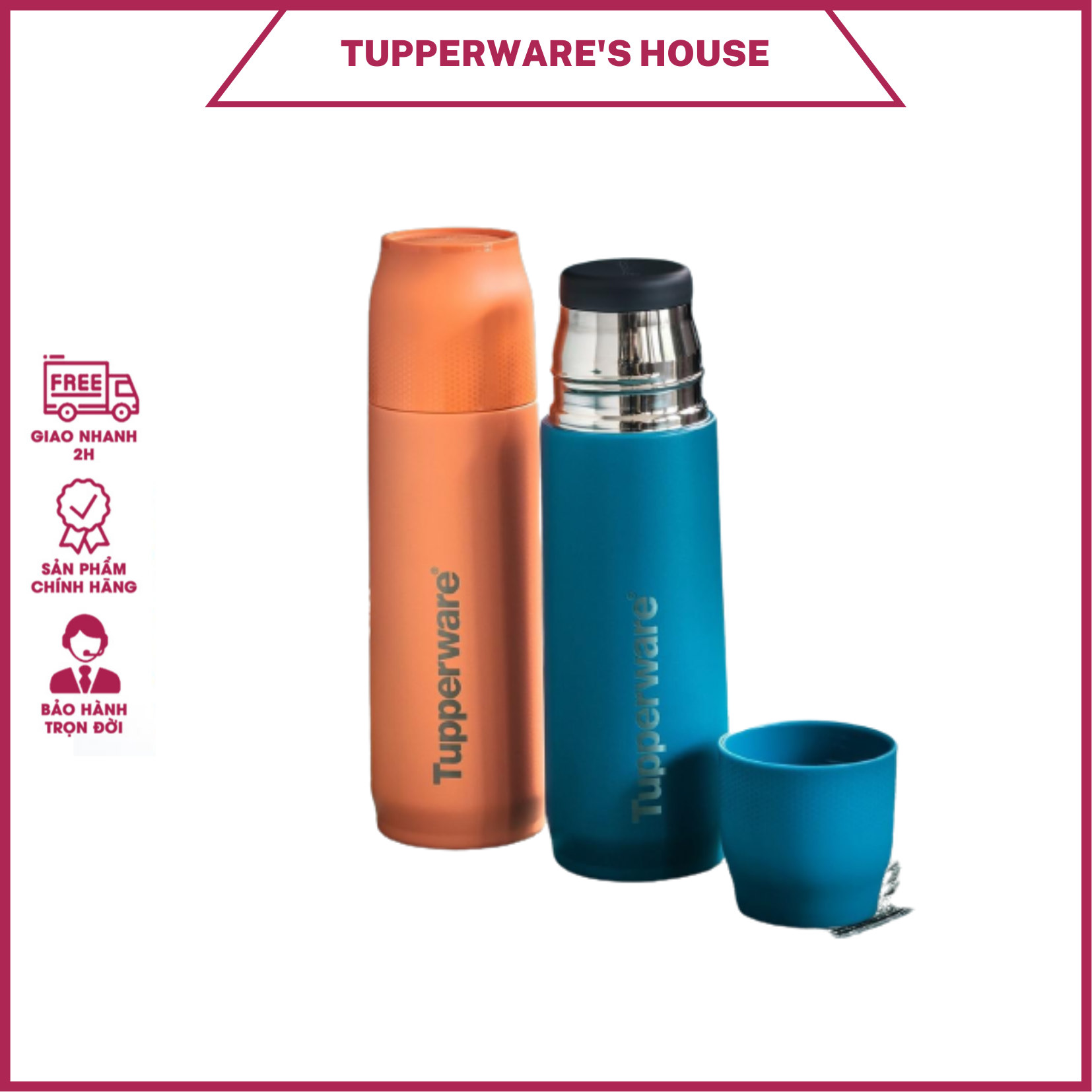 Bình giữ nhiệt Tupperware Buddy 520ml