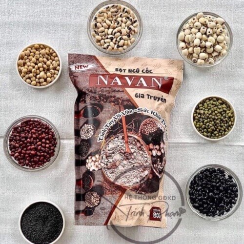 Bột ngũ cốc gia truyền navan 800g