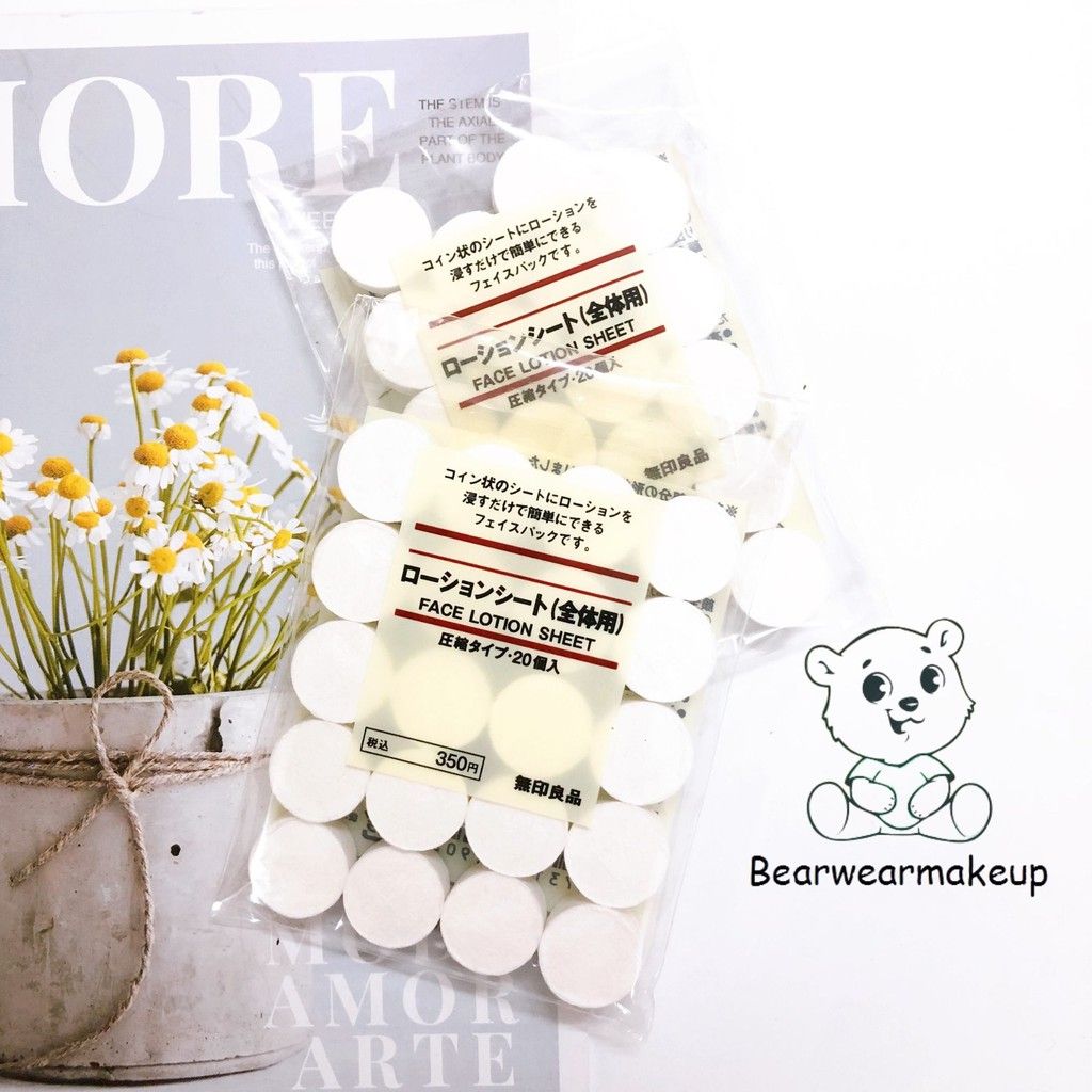 Mặt nạ nén muji mask nén muji