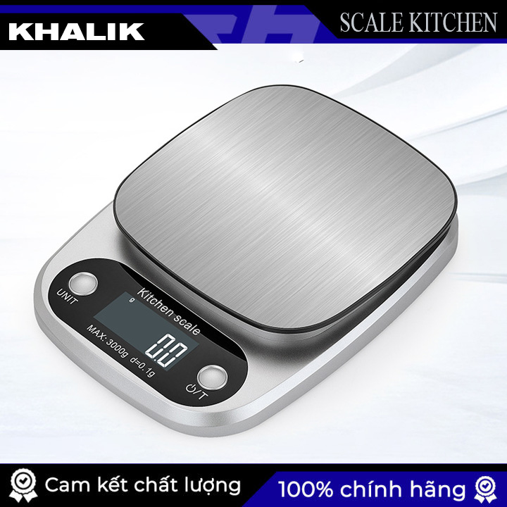 Cân nhà bếp C305 cân điện tử loại tối đa 10kg 5kg 3kg chất liệu thép không gỉ, có độ chính xác cao, dùng để cân thực phẩm, cân hàng hóa