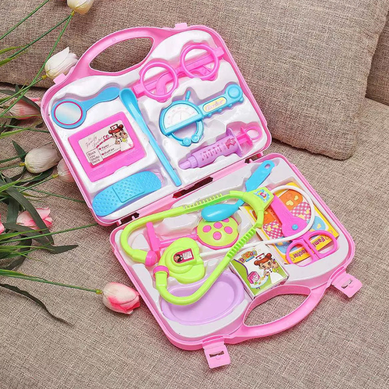 Đồ chơi túi và vali bác sĩ dành cho bé chơi tập làm bác sĩ