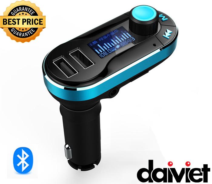 Tẩu sạc ô tô, nghe nhạc MP3 USB cao cấp BT66 - thiết kế cao cấp. giúp bạn thưởng thức âm nhạc 1 cách tiện lợi.