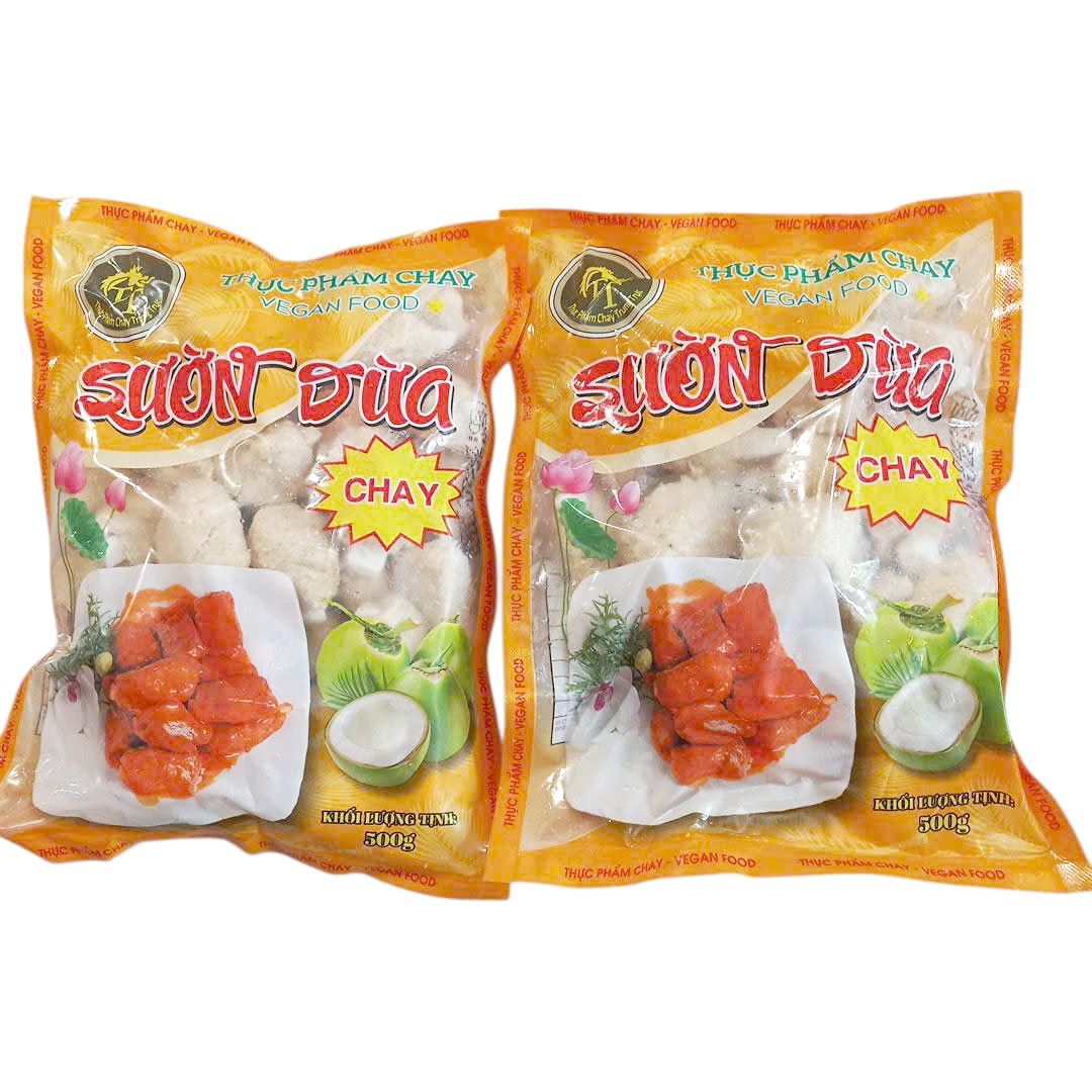 Vegetarian Coconut Ribs 500g (Cold Product) - Thien Tam Vegetarian Food