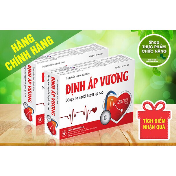 ĐỊNH ÁP VƯƠNG -  SẢN PHẨM HỖ TRỢ ỔN ĐỊNH HUYẾT ÁP - ICARE