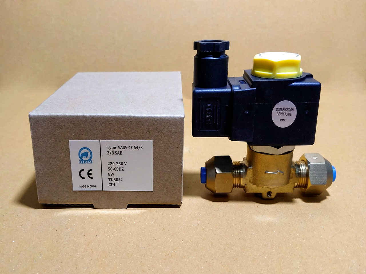Van điện từ phi 10 - Van điện từ kèm cuộn coil phi 10 - Van điện từ kho lạnh - Solenoid Valve