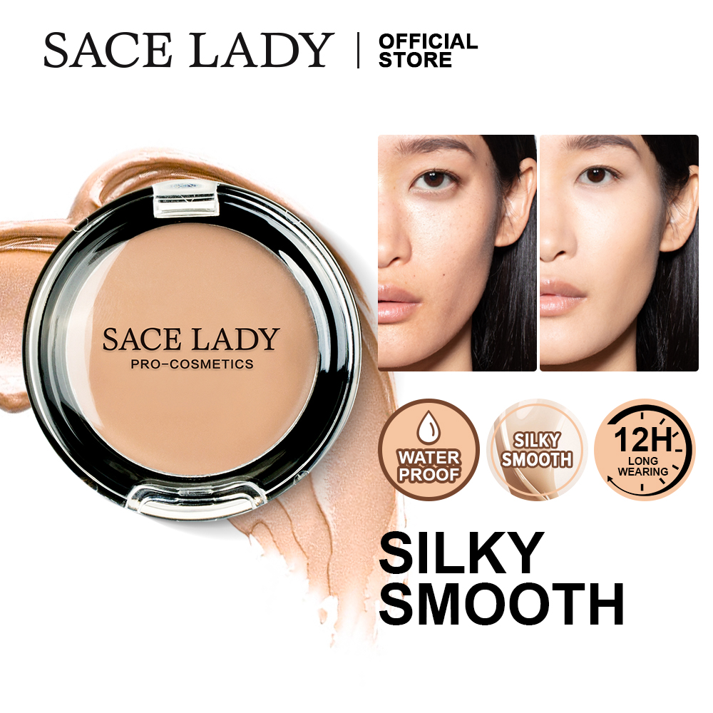 Kem Che Khuyết Điểm SACE LADY Bảo hiểm đầy đủ Lâu trôi Không thấm nước trang điểm mặt 6g