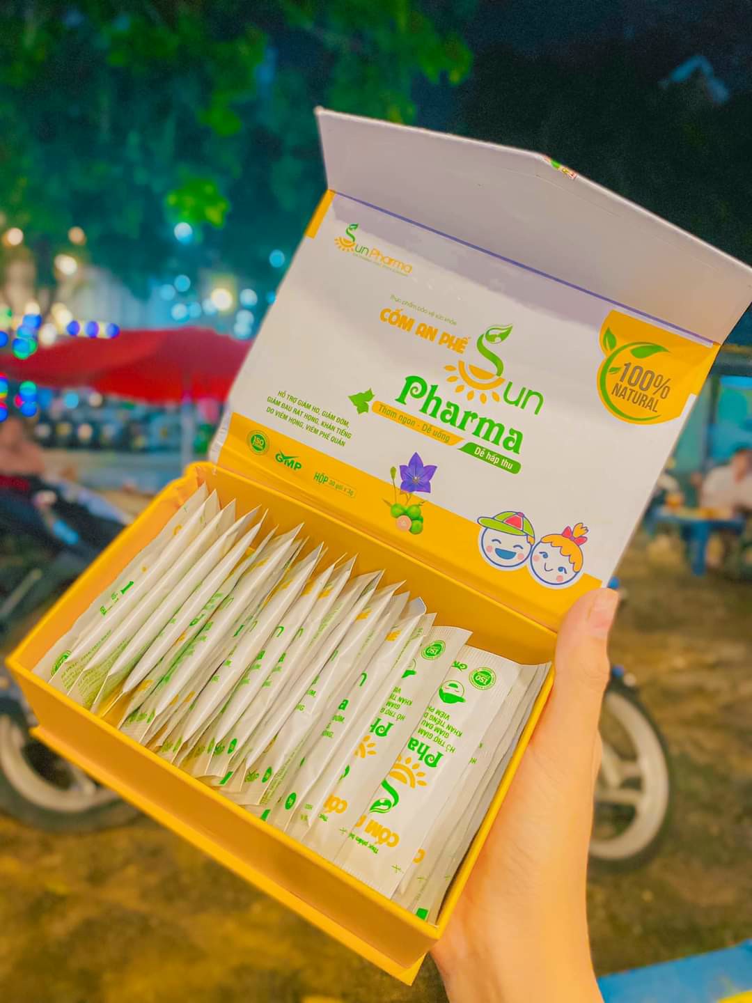 Cốm an phế hỗ trợ bổ phế, long đờm giảm ho cho trẻ em và người lớn
