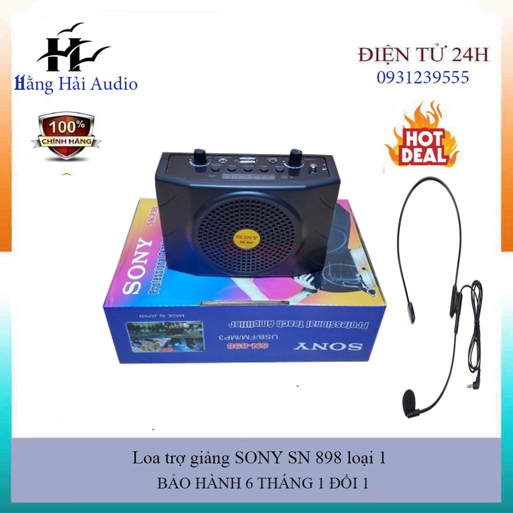 Loa trợ giảng sony sn-898 có blueooth