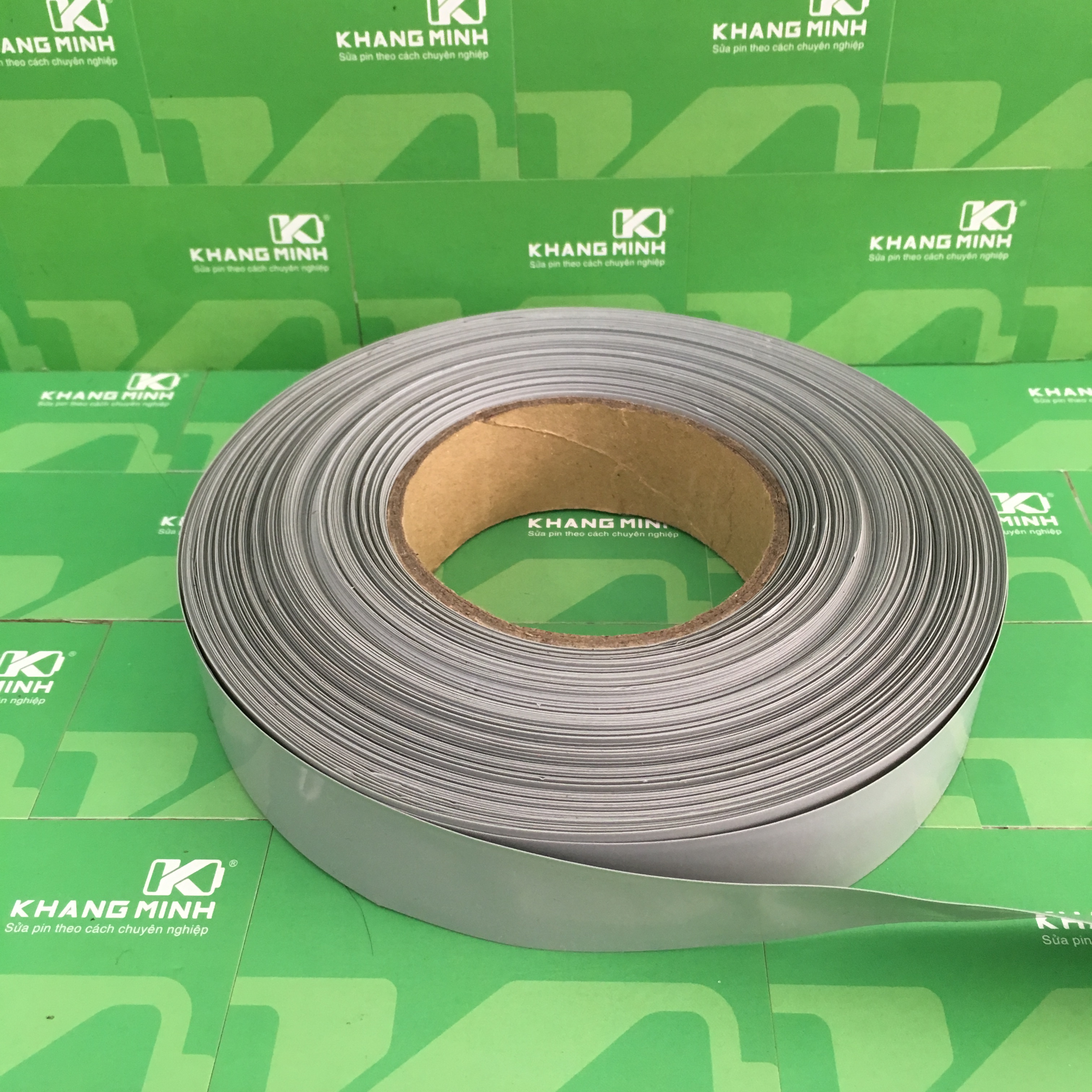 Màng co zize 30mm màu xám, vỏ bọc pin 18650