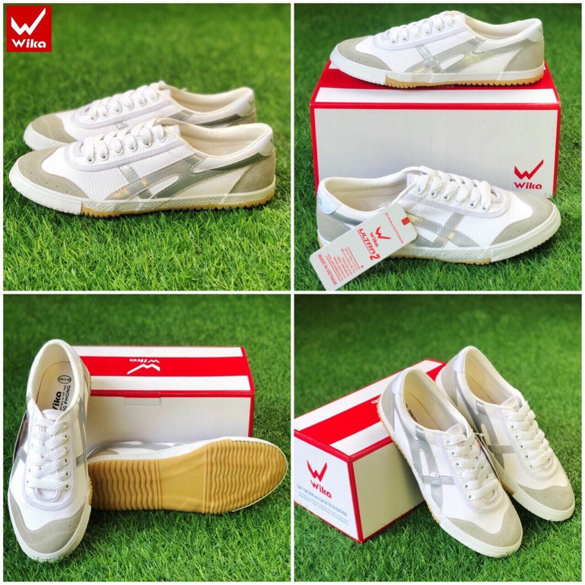 Giầy bata phủi wika ultra 2 giầy bóng đá , cầu lông , bóng bàn