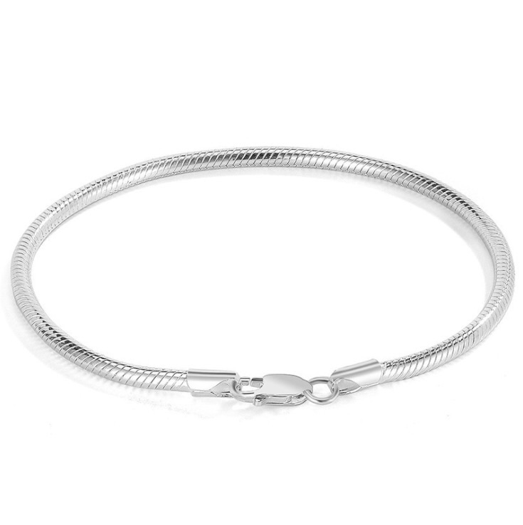 Lắc tay bạc s925 đơn giản, độc đáo dành cho cả nam và nữ