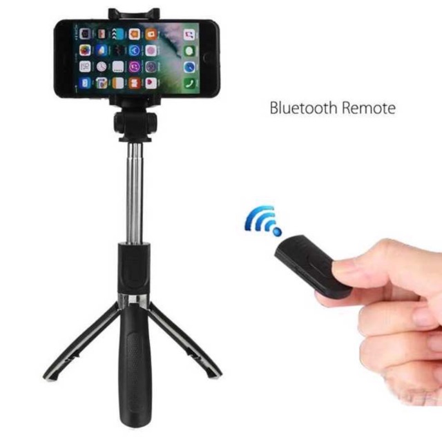 Gậy tự sướng Bluetooth Selfie stick tripod L01 cao cấp chính hãng AKUS