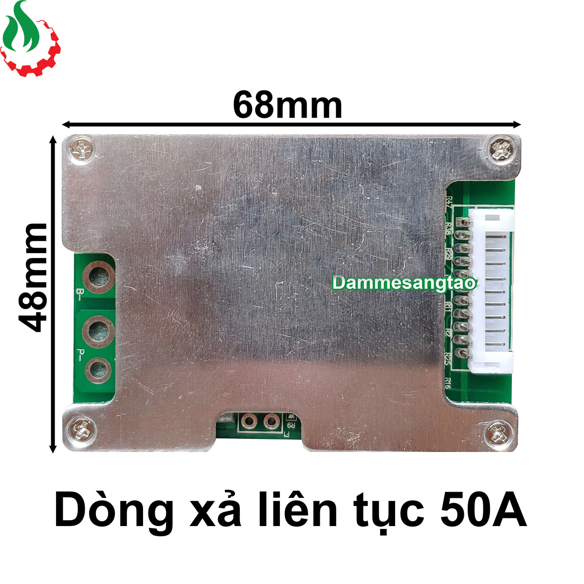 Mạch 10S 36V 50A bảo vệ pin Li-ion 3.7V