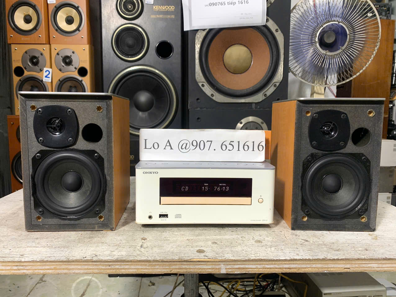 Bán Bộ dàn nghe nhạc Onkyo CR-U1 đời cao hát cực hay